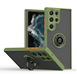 [CS-S24-MTR-AGR] Matte Ring Case for Galaxy S24 - Army Green