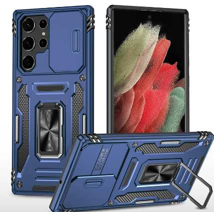 [CS-S24P-TTC-BL] Titan Case for Galaxy S24 Plus - Dark Blue