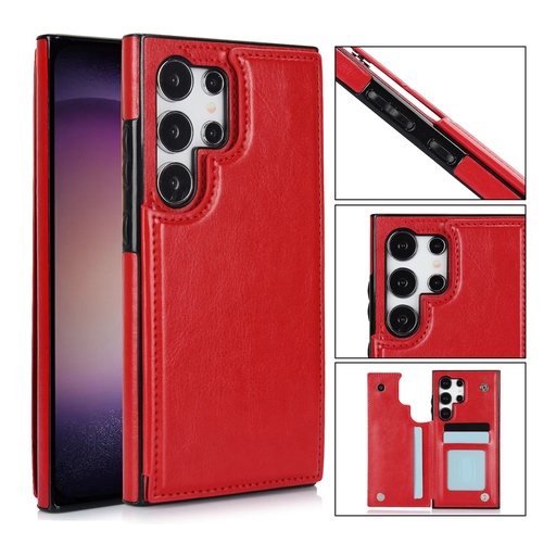 [CS-S24P-WTCKW02-RD] WTCKW02 Case for Galaxy S24 Plus - Red
