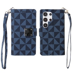 [CS-S24-TWC-NBL] Triangle Wallet Case for Galaxy S24 - Navy Blue