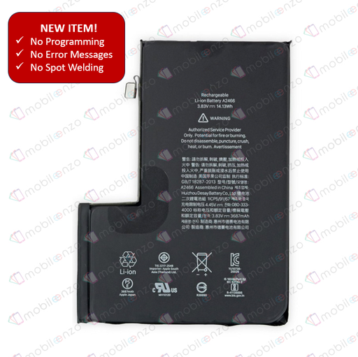 [BAT-I12PM-CR] Battery For iPhone 12 Pro Max (High Premium - No Error Message Battery) (Ground Shipping Only)