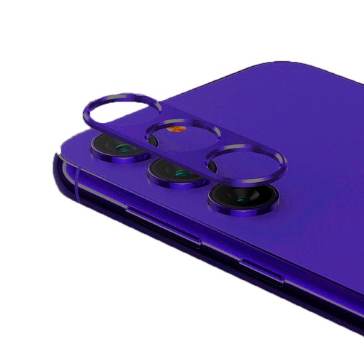 [TG-S24-BCGM-PU] Back Camera Metal Tempered Glass for Samsung Galaxy S24 (Dark Purple)