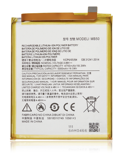 [SP-XT2141-MB50-BAT] Battery for Motorola Edge 5G (XT2141 / 2021) / Edge S30 (2021) / Moto G200 5G (XT2175 / 2022) (MB50)