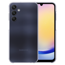 [EF-QA256CTEGUS] Samsung - Clear Cover Case For Samsung Galaxy A25 5g - Transparent