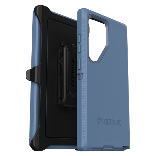 [77-94491] Otterbox - Defender Case For Samsung Galaxy S24 Ultra - Baby Blue Jeans