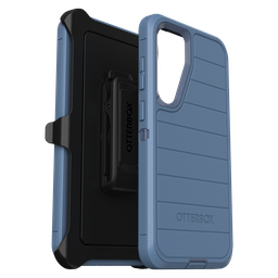 [77-94627] Otterbox - Defender Pro Case For Samsung Galaxy S24 Plus  - Baby Blue Jeans