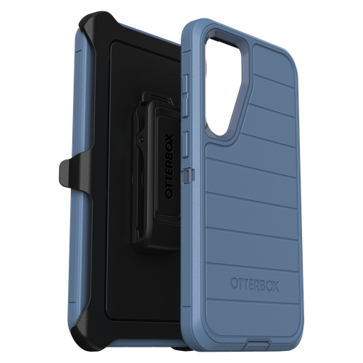 [77-94627] Otterbox - Defender Pro Case For Samsung Galaxy S24 Plus  - Baby Blue Jeans
