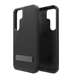 [702313638] Zagg - Denali Case With Kickstand For Samsung Galaxy S24 - Black