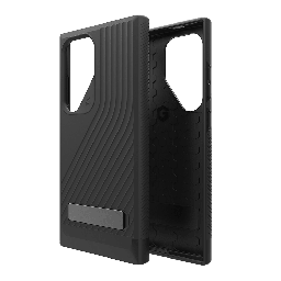 [702313640] Zagg - Denali Case With Kickstand For Samsung Galaxy S24 Ultra - Black