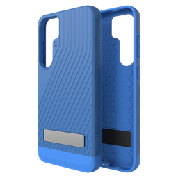 [702313642] Zagg - Denali Case With Kickstand For Samsung Galaxy S24 Plus - Cobalt Blue