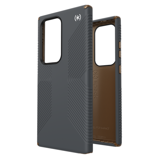 [150619-3212] Speck - Presidio2 Grip Case For Samsung Galaxy S24 Ultra - Charcoal Grey