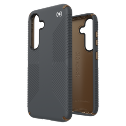 [150613-3212] Speck - Presidio2 Grip Case For Samsung Galaxy S24 - Charcoal Grey