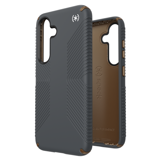 [150613-3212] Speck - Presidio2 Grip Case For Samsung Galaxy S24 - Charcoal Grey