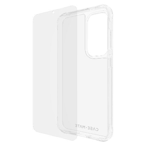 [CM053420] Case-mate - Protection Pack Tough Case And Glass Screen Protector For Samsung Galaxy S24 - Clear