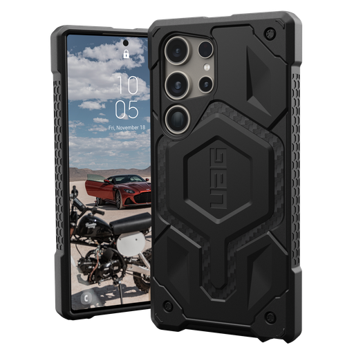 [214416114242] Urban Armor Gear Uag - Monarch Pro Case For Samsung Galaxy S24 Ultra - Carbon Fiber