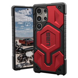 [214416119494] Urban Armor Gear Uag - Monarch Pro Case For Samsung Galaxy S24 Ultra - Crimson