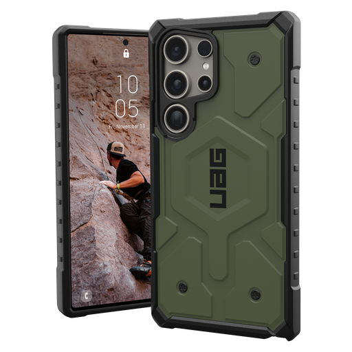 [214424117272] Urban Armor Gear Uag - Pathfinder Magsafe Case For Samsung Galaxy S24 Ultra - Olive Drab