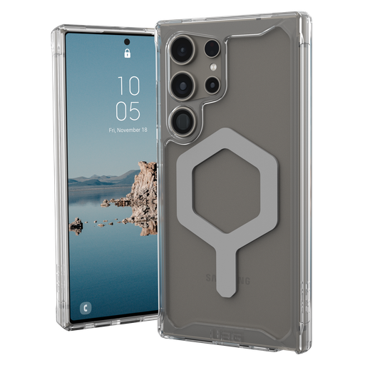 [214431114333] Urban Armor Gear Uag - Plyo Pro Case For Samsung Galaxy S24 Ultra - Ice And Silver