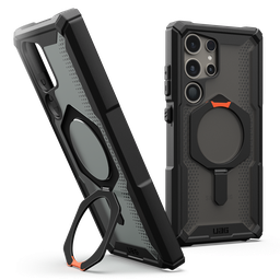 [214436114097] Urban Armor Gear Uag - Plasma Xte Magsafe Case For Samsung Galaxy S24 Ultra - Black And Orange