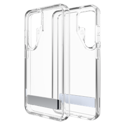 [702313569] Zagg - Crystal Palace Case With Kick Stand For Samsung Galaxy S24 - Clear