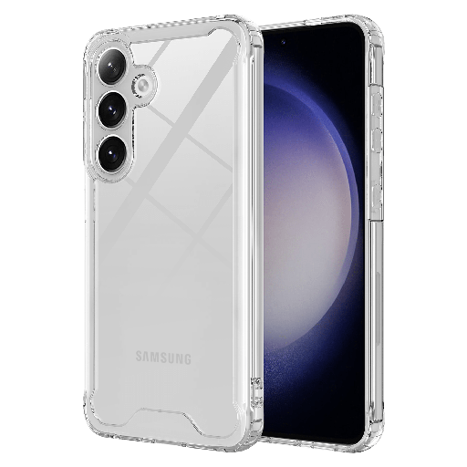 [AA-S24PLUS-TPUACRYLIC-CLEAR] Ampd - Tpu  /  Acrylic Crystal Clear Case For Samsung Galaxy S24 Plus - Clear