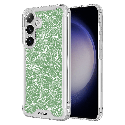 [AA-S24PLUS-HDPRINT-PALM] Ampd - Tpu  /  Acrylic Hd Print Case For Samsung Galaxy S24 Plus - Palm