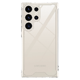 [AA-S24ULTRA-TPUACRYLIC-CLEAR] Ampd - Tpu  /  Acrylic Crystal Clear Case For Samsung Galaxy S24 Ultra - Clear