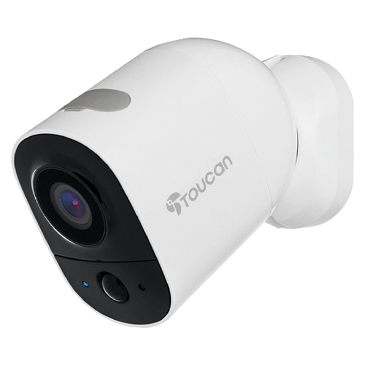 [TWC200WU] Toucan - Wireless Outdoor / Indoor Battery Powered Security Camera 1080p - White