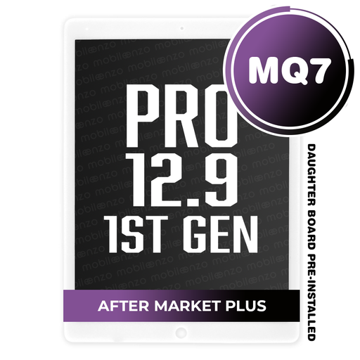 [LCD-IPR129-1ST-AM-WH] LCD with Digitizer for iPad Pro 12.9" (1st Gen/2015) White (Daughter Board Installed) (Premium - Aftermarket)