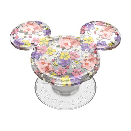 [113014] Popsockets - Popgrip Disney - Earridescent Translucent Mickey Cascading Flowers