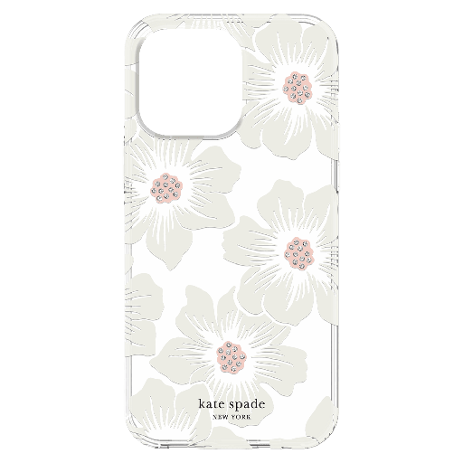 [KSIPH-225-HHCCS] Kate Spade - New York Protective Hardshell Case For Apple Iphone 14 Pro Max - Hollyhock Floral