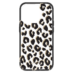 [KSIPH-235-CTLB] Kate Spade - New York Protective Hardshell Magsafe Case For Apple Iphone 14 Pro - City Leopard Black