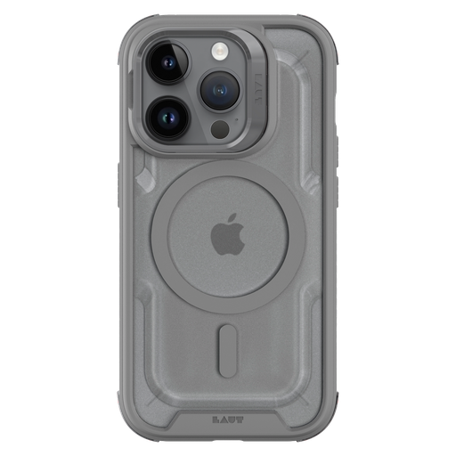 [L_IP23B_CM4_GY] Laut - Crystal Matter Magsafe Case For Apple Iphone 15 Pro - Grey