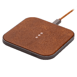 [CR-C1-BR-ORB] Courant - Catch1 Classic Wireless Charging Pad - Saddle