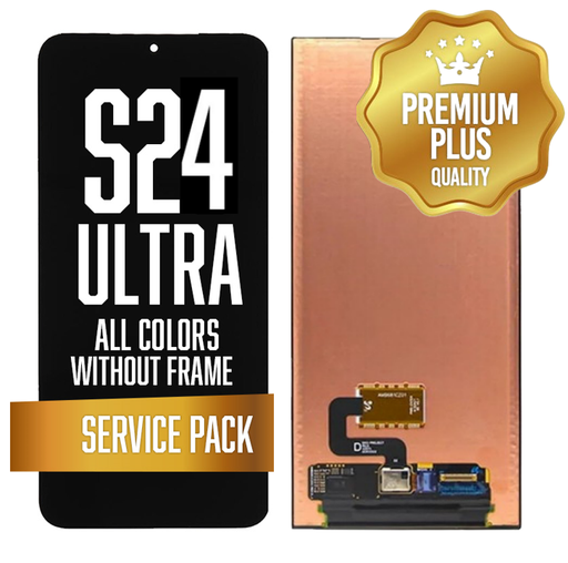 [LCD-S24U-SP-ALL] OLED Assembly for Samsung Galaxy S24 Ultra Without Frame - All Colors (Service Pack)