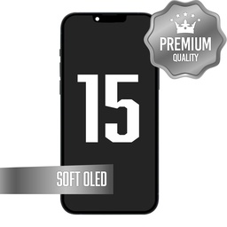 [LCD-I15-SOL] OLED Assembly for iPhone 15 (Premium Quality, Soft OLED)