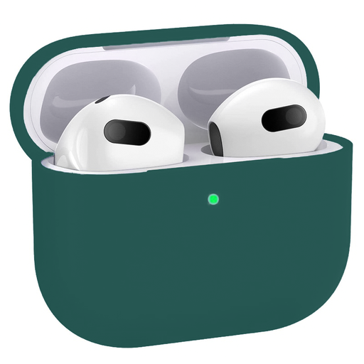 [CS-AP3-PMS-DGR] Premium Silicone Case for AirPods (3rd Gen) - Dark Green