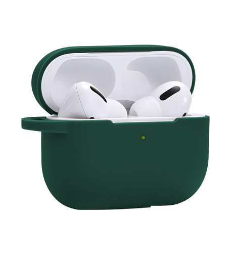 [CS-APP2-PMS-DGR] Premium Silicone Case for AirPods Pro (2nd Gen) - Dark Green
