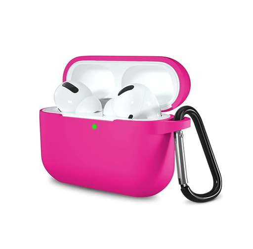 [CS-APP2-PMS-FPN] Premium Silicone Case for AirPods Pro (2nd Gen) - Fluorescent Pink