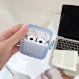 [CS-AP3-BSC-BL] Beautiful Solid Color TPU-PC Case for AirPods  (3rd Gen) - Blue