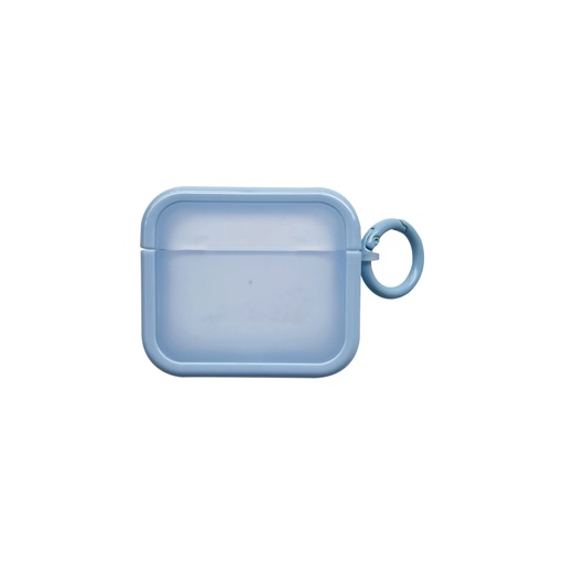[CS-APP2-BSC-BL] Beautiful Solid Color TPU-PC Case for AirPods Pro (1st & 2nd Gen) - Blue