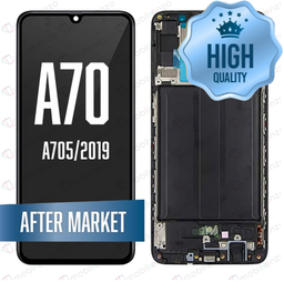 [LCD-A705-WF-HQ-BK] LCD Assembly for Galaxy A70 (A705/2019) with Frame - Black (Incell)