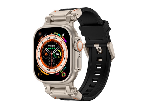 [CS-IW42-EXB-BK] Explorer Band for iWatch 42/45/44/49mm- Titanium Black
