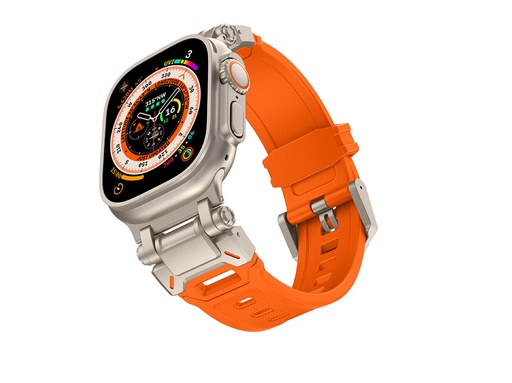 [CS-IW42-EXB-OR] Explorer Band for iWatch 42/45/44/49mm- Titanium Orange