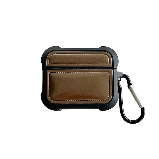 [CS-AP3-PFC-BR] Premium Puffer Case for Airpods (3rd Gen) - Brown