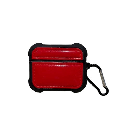 [CS-APP2-PFC-RD] Premium Puffer Case for AirpodsPro (1st & 2nd Gen) - Red