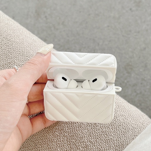 [CS-AP3-TMV-WH] Trendy Model V Case for Airpods   (3rd Gen) - White