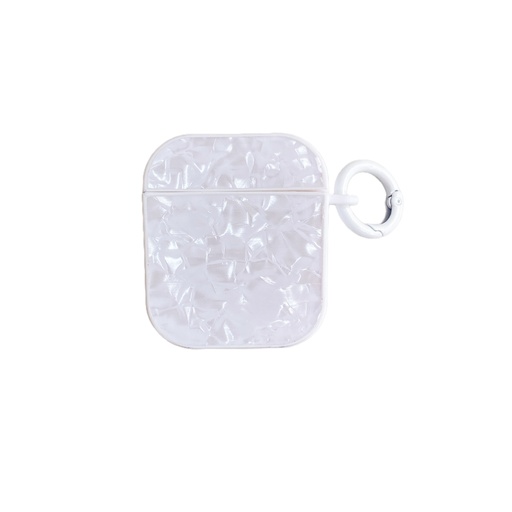 [CS-AP2-CCM-WH] Pearl Case for Airpods  (1st & 2nd Gen) - White