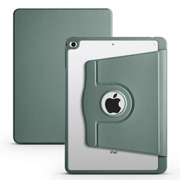 [CS-IP9-RFB-DGR] Rotating Full Body Magnet Case for  iPad 10,2" (iPad 9 / 8 / 7) - Dark Green