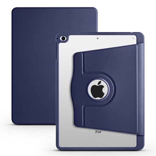 [CS-IP10-RFB-DBL] Rotating Full Body Magnet Case for iPad 11 (2025) / iPad 10 (2022) - Dark Blue
